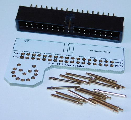 Kit Atari ST Floppy Adapter Cable Male Floppy Drive STE STF STFM - Picture 8 of 10