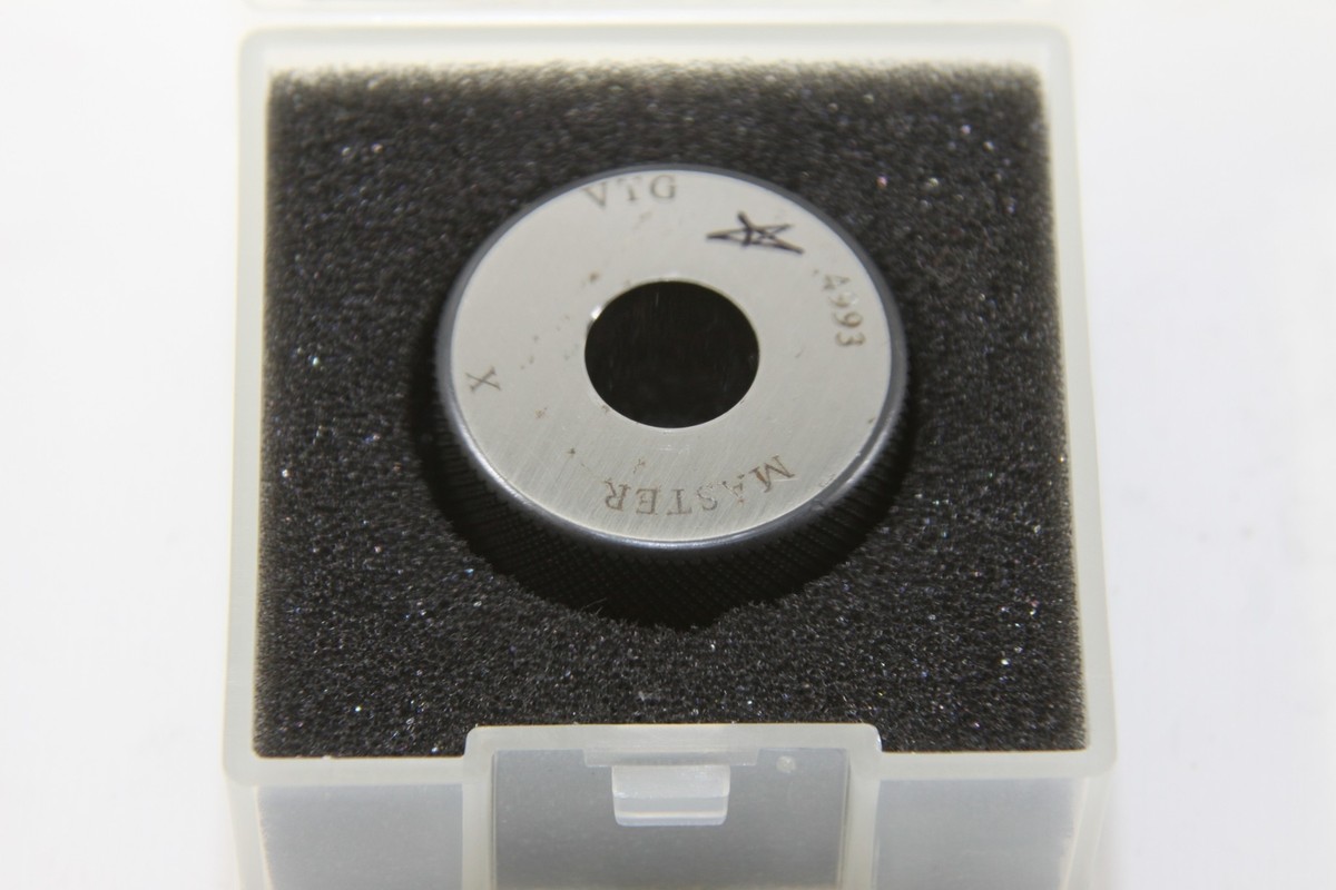 VERMONT GAGE MASTER RING GAGE STEEL X .4993 PN 23125310 | eBay