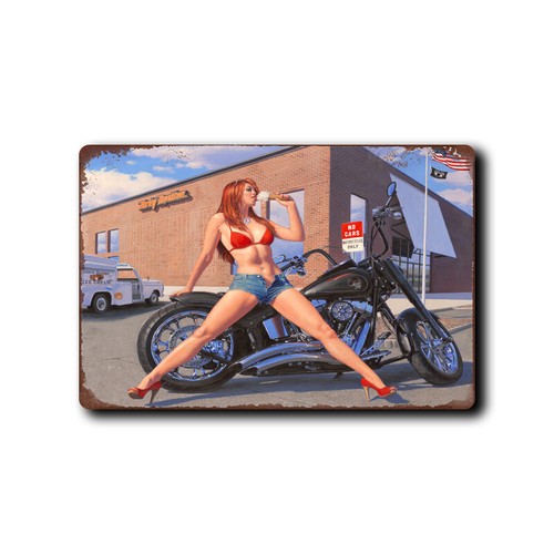 Letrero Retro Metal Lata Vintage Placa Niña Clásico Póster Bar Club Personalización - Imagen 57 de 65