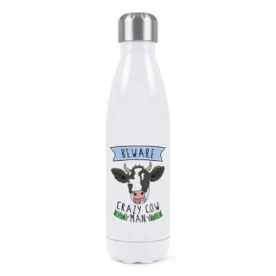 Méfiez-vous Crazy Éléphant Garçon SPORTS Eau Bouteille Animal