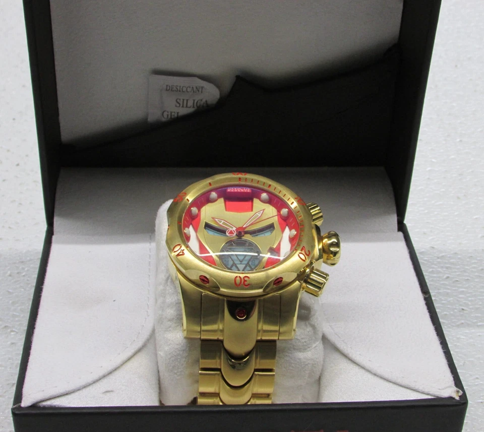 Reloj Pulsera Invicta Venom Edición Limitada Marvel Iron Man Modelo 32425 ~WC