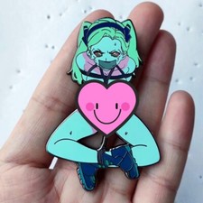 Cyberpunk 2077 Edgerunners Imprisoned Rebecca Enamel Pin Metal Badge Figure Game