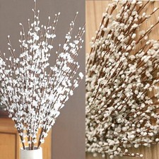 Wootkey 5 Pcs 30" Long Jasmine Artificial Flowers Faux Berries Fake Flower fo...