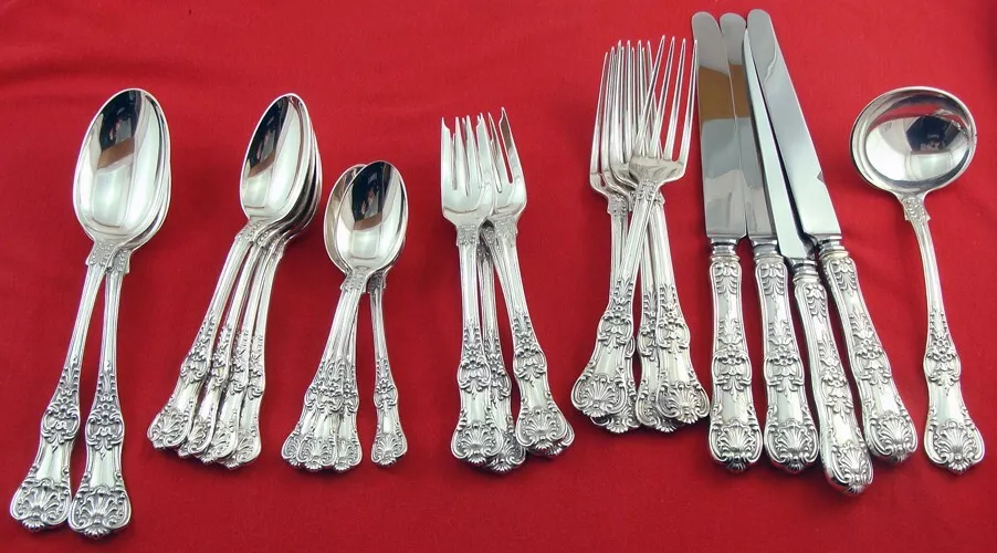 Tiffany english king sterling best sale flatware