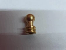 CLASSIC STYLE BRASS  LAMP FINIAL / old antique shade  lampshade