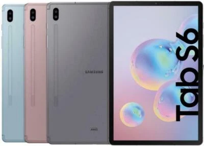 Samsung Galaxy Tab S6 10.5" 2019 128GB (WiFi Only)Tablet Gray Blue Rose SM-T860