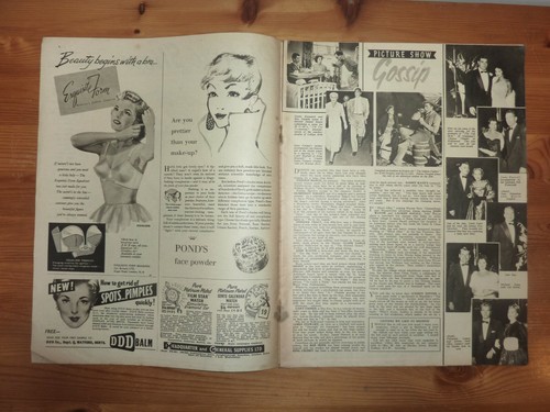 PICTURE SHOW Vol 65 No 1703 19TH NOV 1955 JEANNE CRAIN GEORGE NADER FRONT COVER - Picture 4 of 9