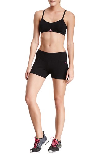 Balanced Tech Women's Embroidered Jersey Shorts - 第 5/9 張圖片