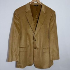 NEW Jos. A. Bank Men's Corduroy Blazer Sport Coat Jacket Peanut Brown 46 Long
