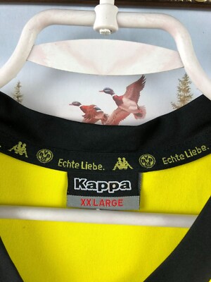 Maillot Borussia Dortmund 2011 Kappa - Homme XL, Jaune (occasion)