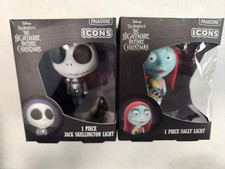 2 Pack: Paladone Icons Sally  Jack Skellington Battery-Powered Lights  E11F