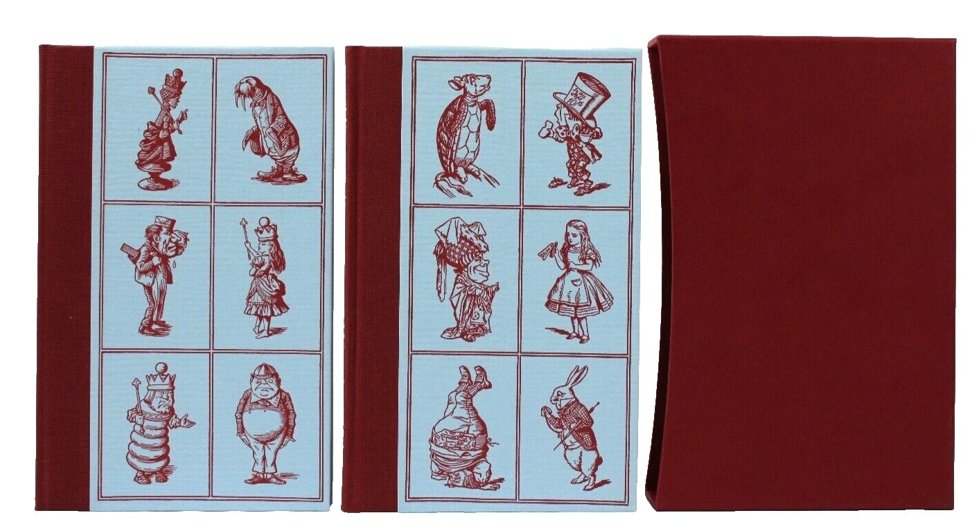 Alicia en el país de las Maravillas, Lewis Carroll Folio Society libros antiguos y de colección