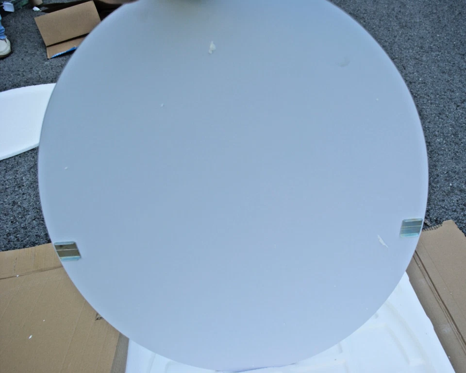 Gatco Clear 26-1/2" X 19-1/2" Frameless, Flush Mount Oval Mirror - Item no 5801A - Image 4 of 4