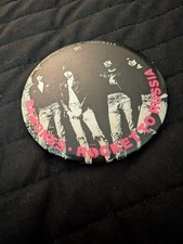 Prendedor promocional de 3" Ramones Original Rocket To Russia Sire Records