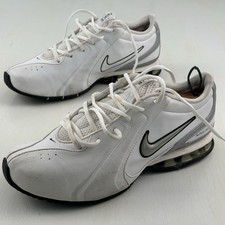 Y2K Nike REAX Revolution TR 3 SNeakers Hombres 9 Blanco Plata Entrenador III Zapatos