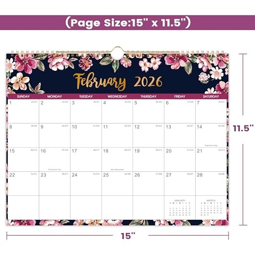Calendar 2025-2026 - Jul. 2025 - Dec. 2026, Wall Calendar 2025-2026, 18-Month - Picture 6 of 8