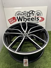 23” Mercedes GLS580 FRONT 23x9.5 OEM Wheel Rim Black Machined 20-24 85809 OE