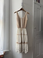 Vintage 70s handmade prairie dress