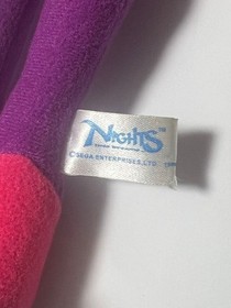 Nights into Dreams Nights Plush Doll Toy Amusement Limited 1996 sega saturn#1701