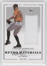 2023 Panini National Treasures Retro Materials 93/99 Grayson Rodriguez 07zl