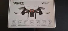 SANROCK X105W Drone - for Adults And Kids, 1080P HD Camera RC Quadcopter for Beg