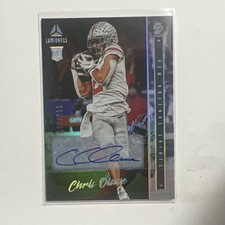 Panini 2022 Luminance Chris Olave #116 Green Rookie Autograph /99 Saints