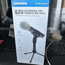 Samson Q2U Dynamic XLR/USB Microphone Recordi...