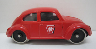 MTH 30-2537 O Gauge Red Operating Pennsylvania Volkswagen Inspection Car