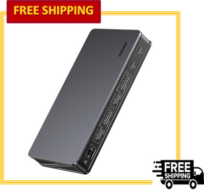 UGREEN Revodok Pro 209 Docking Station: 9-in-1 Dual 4K HDMI/DP for Mac & Windows