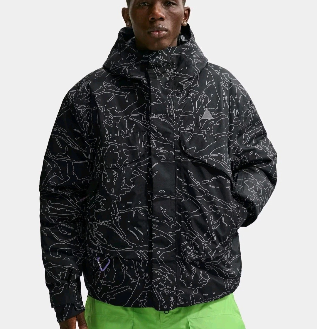 New Nike ACG "Skull Peak Dolomite" Storm-FIT Jacket Size S (IF0924-010) Men’s