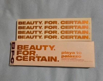 Beauty For Certain Playa to Palazzo Eyeshadow Palette 1 Full Size