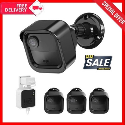 3 Pack All New Blink Outdoor & Indoor Wireless Home Security Camera System Mount