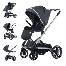 Baby Strolle,Reversible Seat,Compact Pram,Toddler Stroller,Load-bearing 48bls