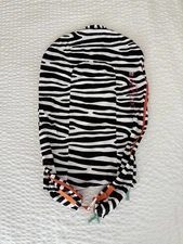 Dock A Tot Deluxe Plus Zebra Print Washable Cover 0 To 8 Months