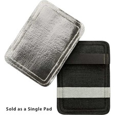 Steiner 15A82 Aluminized Fiberglass Carbonized Glove Back-Hand Pad Double Layer