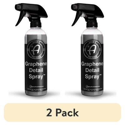 (2 Pack) Adam's Polishes Graphene Detail Spray 16oz Car Detailing Protection