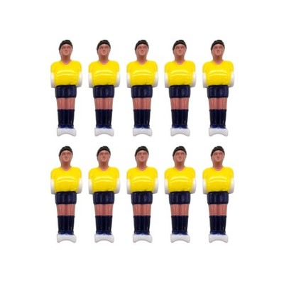 10Pcs Table Soccer Figures Foosball Replacement Players Soccer Foosball Man
