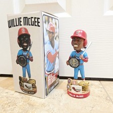 Willie McGee St Louis Cardinals Career Highlights SGA Bobblehead Springfield NEW