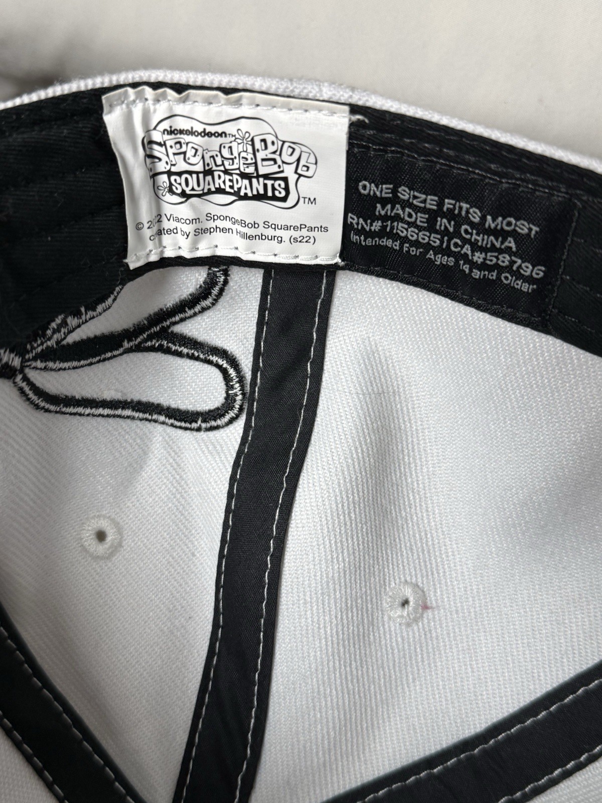 SPONGEBOB SQUAREPANTS DOODLEBOB SNAPBACK HAT. PRE… - image 7