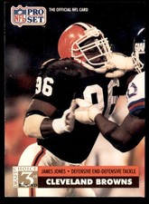 1991 Pro Set - 3rd Round Draft Choice James Jones #786 (RC)