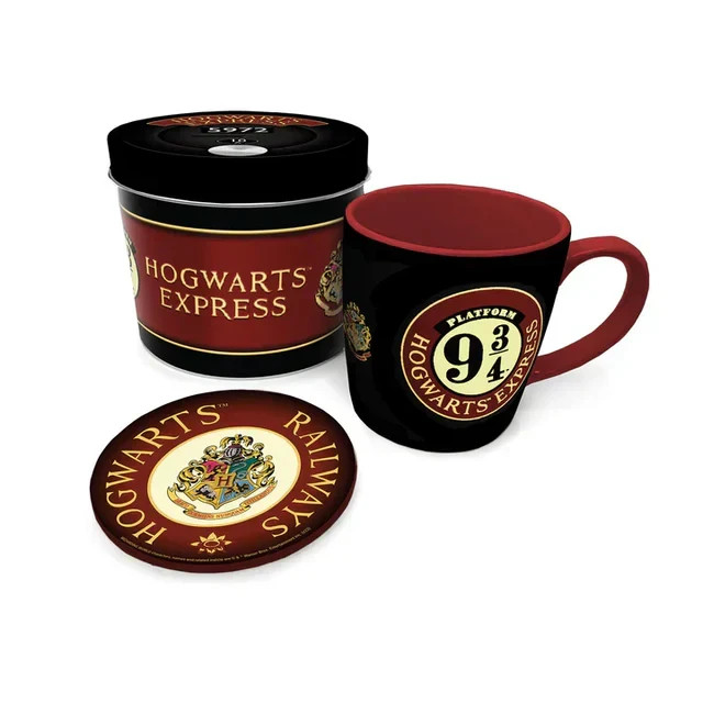 Harry Potter Hogwarts Express Keepsake Tin Gift Set With Mug, Coaster & Tin