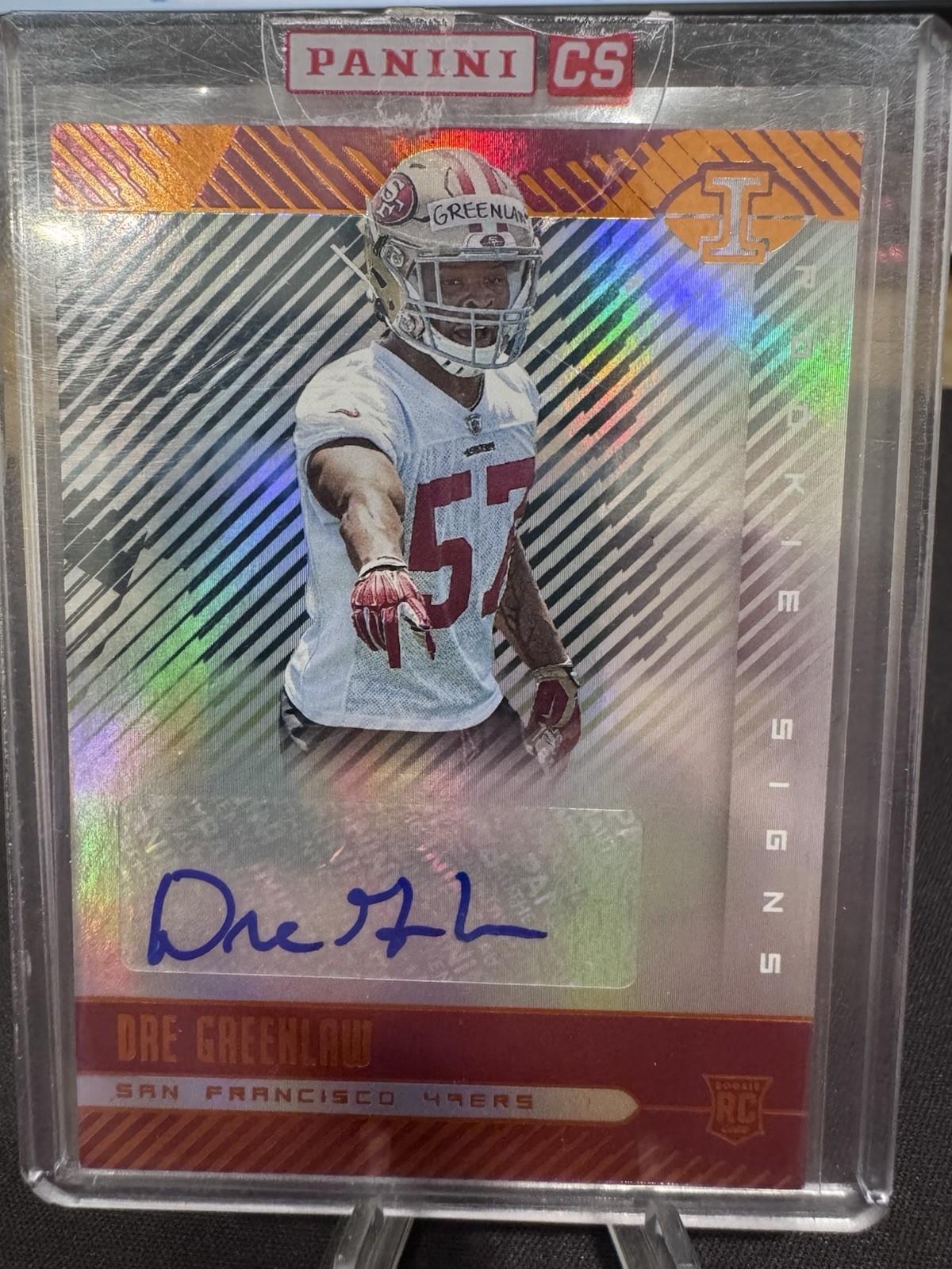 Dre Greenlaw Panini Illusions Rookie Signs #DRG Base