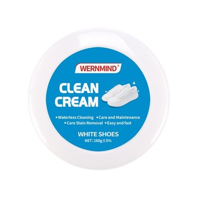 Gentle No-Rinse Shoe Cleaner & Whitening Cream, Waterless White Shoe Cleaning