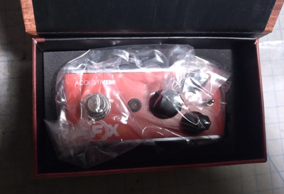 Fishman AFX AcoustiVerb Mini Pedal / New In Box