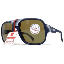 Vintage CEBE 975 Sunglasses - France 1990'S - Rare Model - Large - Blue Matte