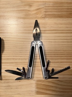 Allied Pocket Knife Multi Function Folding Tool Pliers Knife Saw Drivers Steel