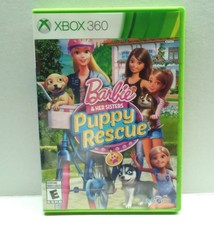 Barbie & Her Sisters Puppy Rescue (Xbox 360, 2015) Complete Tested Working 