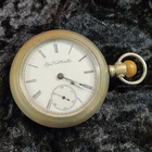 Antique 1895 Elgin National Model 5 18s 15j Pocket Watch AS-IS Parts Repair