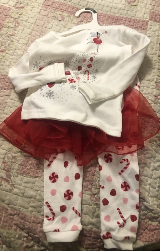carters 3 pieces set baby girl Holiday