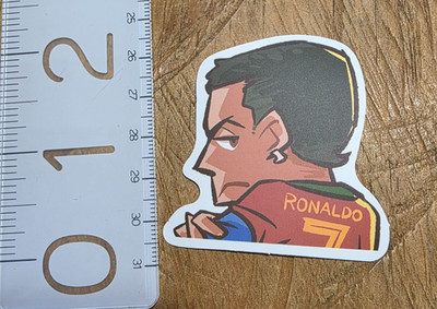  Cristiano Ronaldo STICKER Al-Nassr Soccer Portugal Sticker Ronaldo Decal